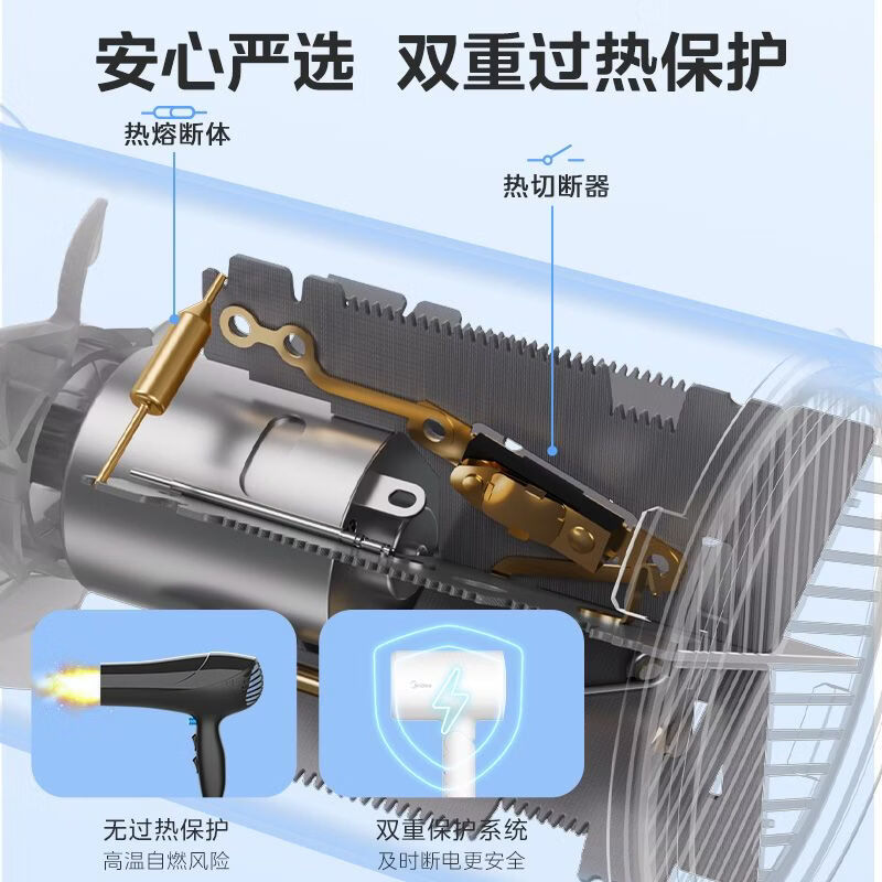 Midea foldable and portable high-power home hair dryer negative ion constant temperature hair care portable business trip home hair dryer student dormitory can be used for men and women holiday birthday gifts portable and foldable 1800W high power quick drying