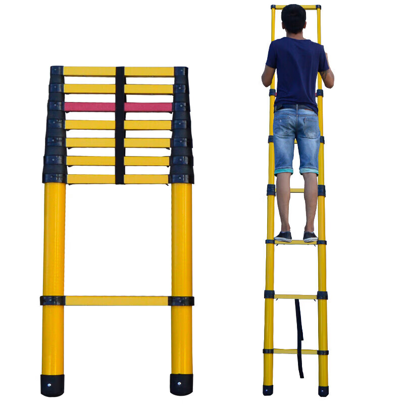 Zhuo Weixin ZWX-JY4M insulated telescopic ladder 4 meters 1