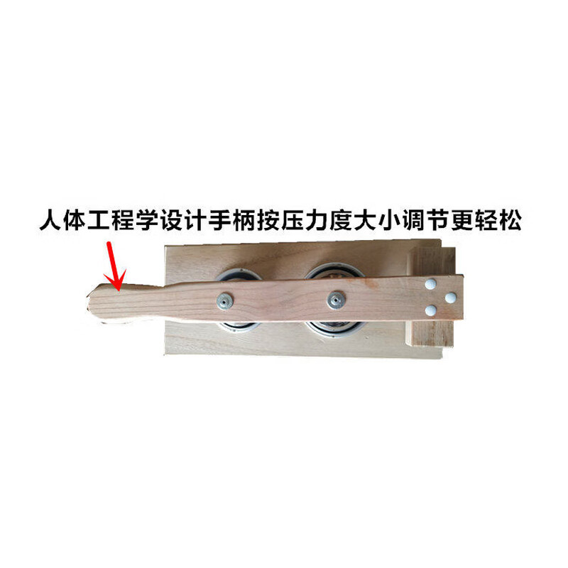 Ancient utensils (GUJU) quick-pressed Qingming fruit wooden bag mold for household rice noodles, mugwort, green dumplings, glutinous rice cake seal, kitchen dumpling wrappers, solid wood (one pack 9cm diameter)