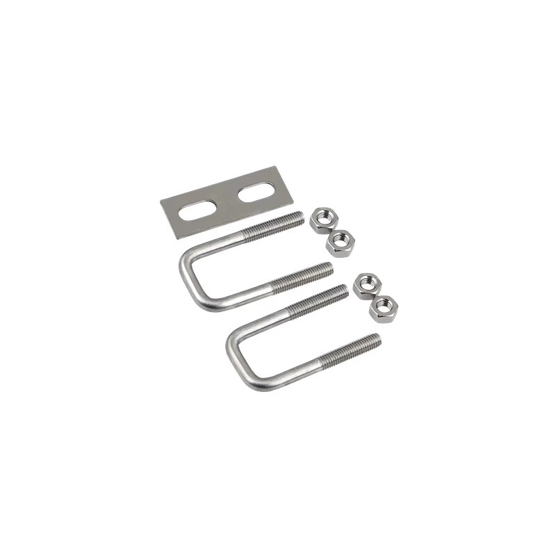 Axler right-angle U-bolt screw square card square tube card square clamp hoop buckle 304 square 10*90*110 single