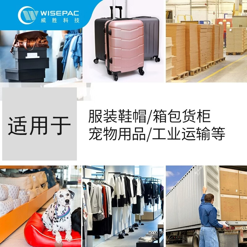 WISEPAC CW 2g/5g/10g/25g/50g/100g high moisture absorption desiccant industrial container shipping container transportation and other anti-mold and moisture-proof SGS certification 25g*80 pack