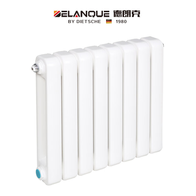 Delanke household steel radiator bathroom heating equipment living room central heating column radiator 600mm