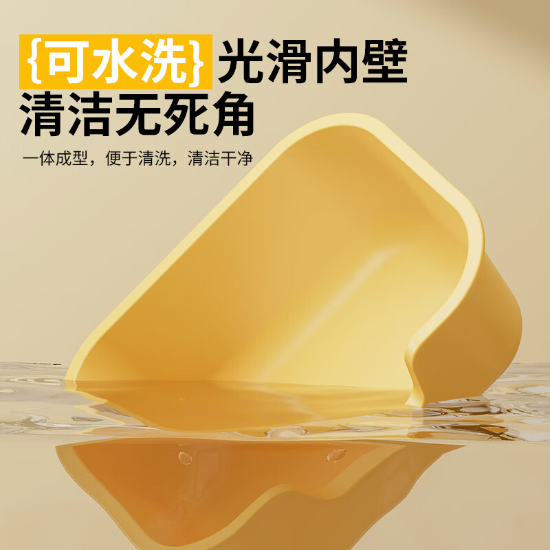 Wang Yejun extra large litter box extra large open anti-splash kitten toilet cat litter box cat supplies