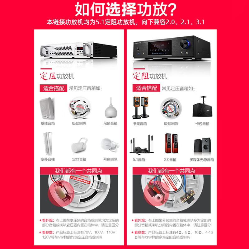 Qisheng's new 5.1 power amplifier home Bluetooth professional 7.1 smart high-power karaoke fever HIFI level AV-286 network version + intelligent AI voice song request system