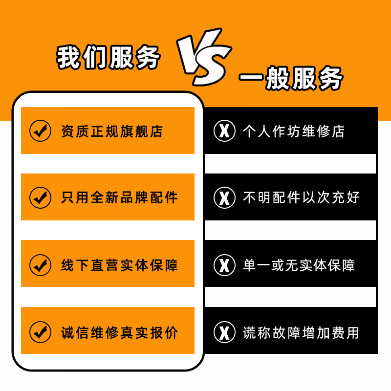 Armani watch repair service, mechanical watch maintenance, battery replacement, movement, glass crown, strap accessories, polishing, basic service (exclusive for maintenance and repair price difference)