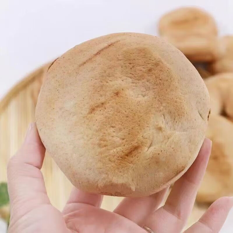 Shandong style whole wheat fire cakes handmade hard-faced fire roasted whole grain baked semi-finished low-fat meal replacement whole wheat fire 500g*1 bag