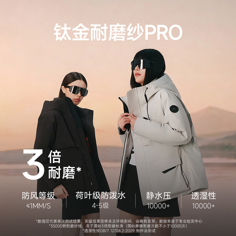 Meili City Tan Jianci same style down jacket women's winter light warm goose down jacket short style thickened and warm 135 black M