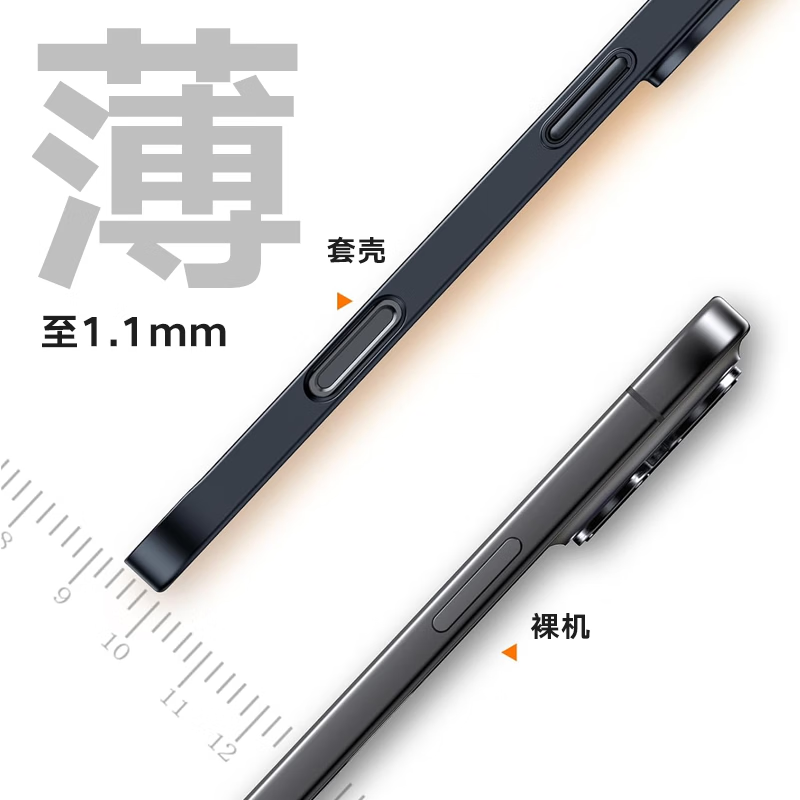 Tulas Luxury Matte丨Strong Anti-Fingerprint Fulcrum Case Suitable for iPhone15promax Mobile Phone Case Apple 15pro Max Protective Case Full Coverage Magnetically Super Thin