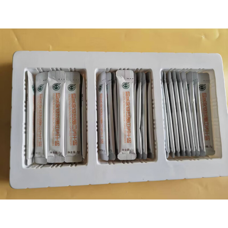 Beidahuang Bovine Colostrum Freeze-dried Powder 40% Immunoglobulin Beiken Renlongkenzhen Selection 30 bags per box Beidahuang Bovine Colostrum Freeze-dried Powder 40% New Packaging 30g*3 boxes