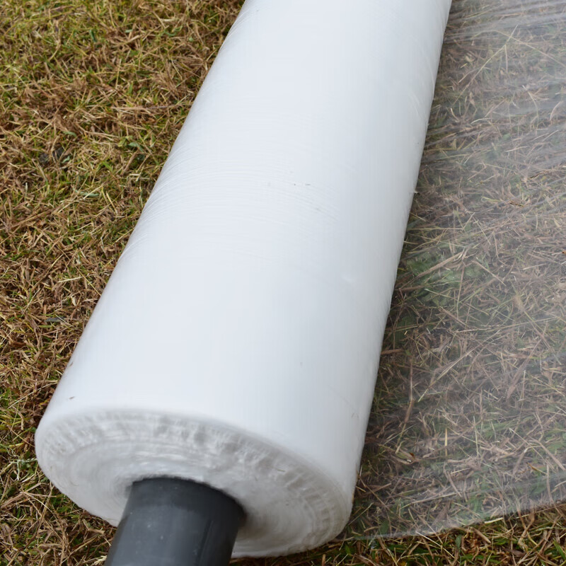 Mulch agricultural planting film agricultural materials insulation and moisturizing agricultural film white mulch film plastic film vegetable greenhouse film whole roll 10 pounds 2 meters wide x 560 meters long