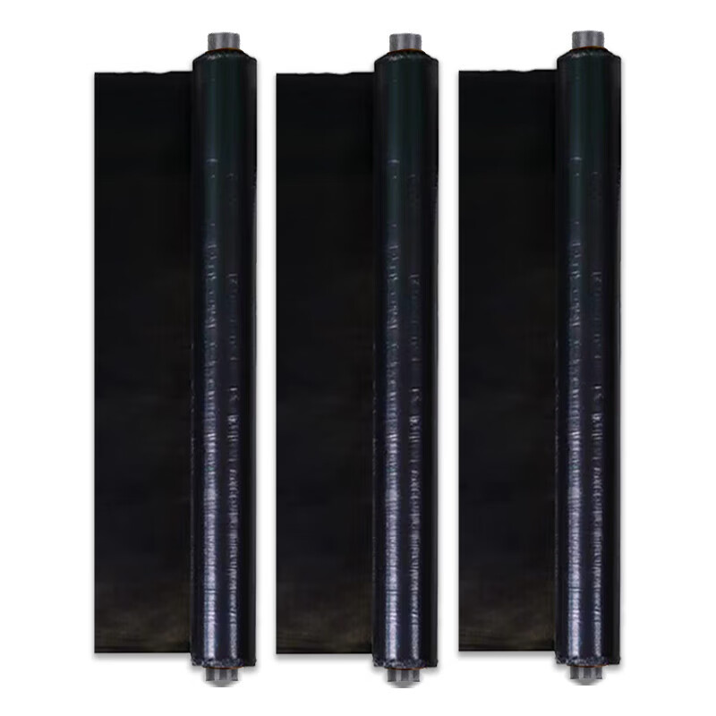 Agricultural planting thickened anti-aging black mulch plastic film weeding insulation moisturizing greenhouse fruit tree planting 5 pounds black 0.6 meters wide 400 meters long