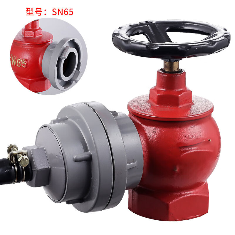 Zhongke Shenlong fire valve SN65 indoor plug flushing plug pipe switch W pressure reducing pressure stabilizing plug 2.5-inch fire hydrant head 2-inch faucet 1.6mpa SNZW65-III 3-type rotating pressure regulator