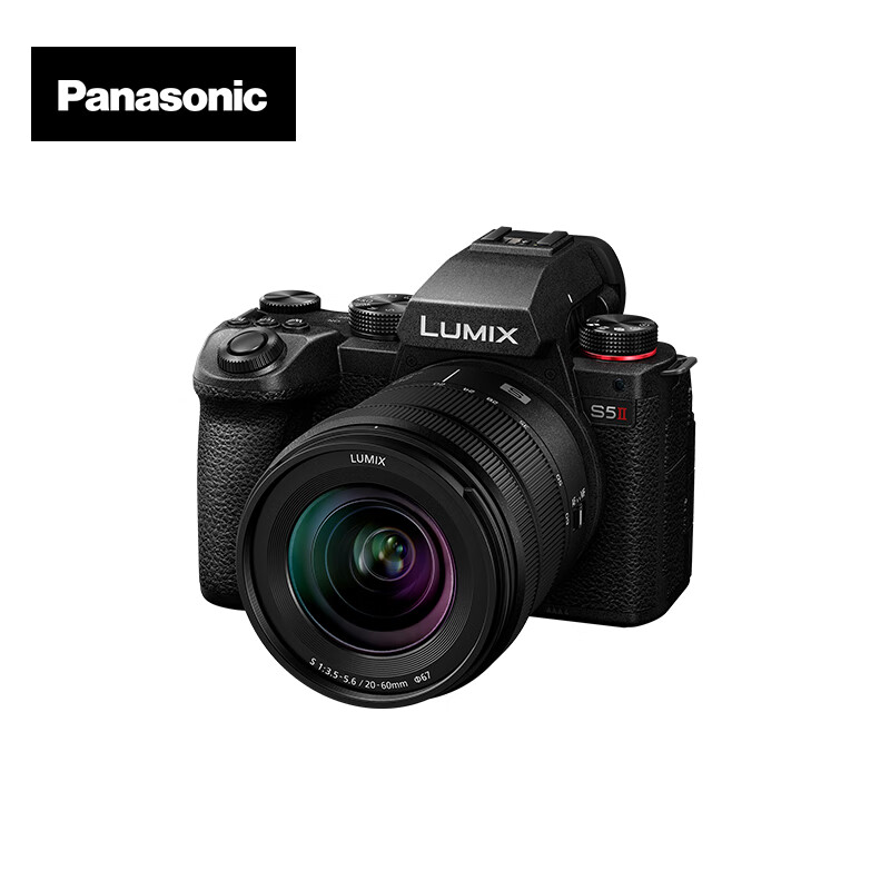 Panasonic S5M2 (20-60mm F3.5-5.6) (Panasonic) S5 second generation full-frame mirrorless camera, approximately 24.2 million effective pixels, new phase hybrid focus