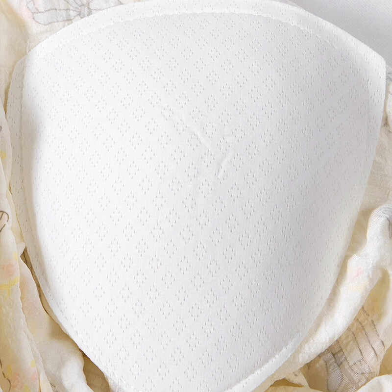 Langsha summer pajamas for women, thin cloud cotton with breast pads, short-sleeved shorts set, sweet and cute, can be worn outside as home clothes