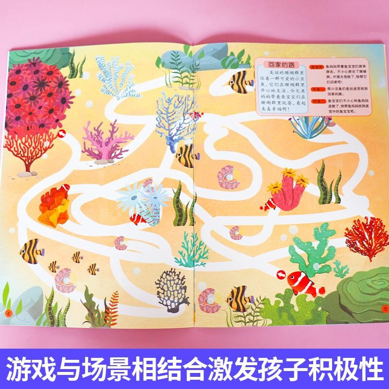 Fun Maze Adventure (6 volumes in total)