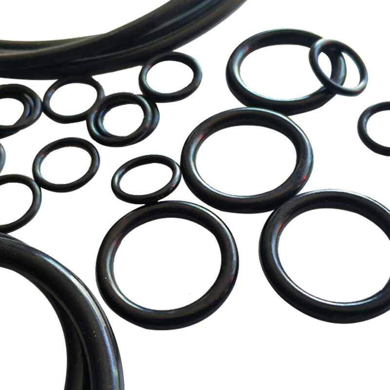 Hasdick Beijing warehouse delivery nitrile O-ring seal black waterproof and oil-resistant rubber ring nitrile rubber set 200 pieces/piece