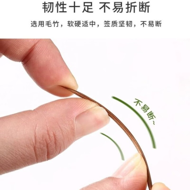 Toothpicks 3500 disposable carbonized bamboo toothpicks for home and commercial use single tip hotel wholesale restaurant hotel single tip