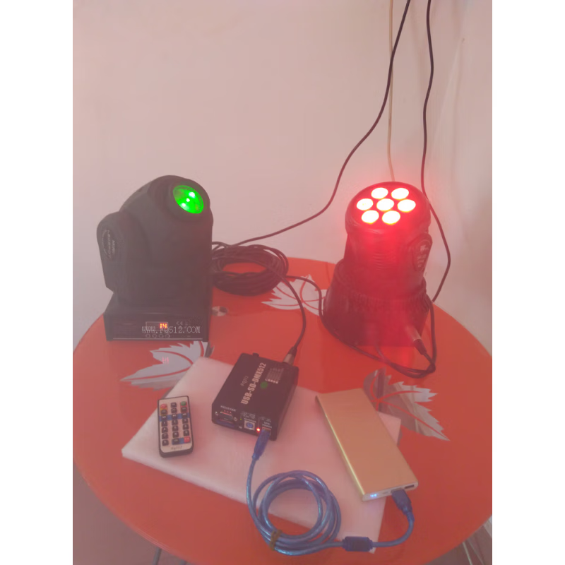 USB-DMX512 console 1024 controller SD card recording offline playback DMX to RS232/485 controller FQSD512-PRT RS232 (512 channels)