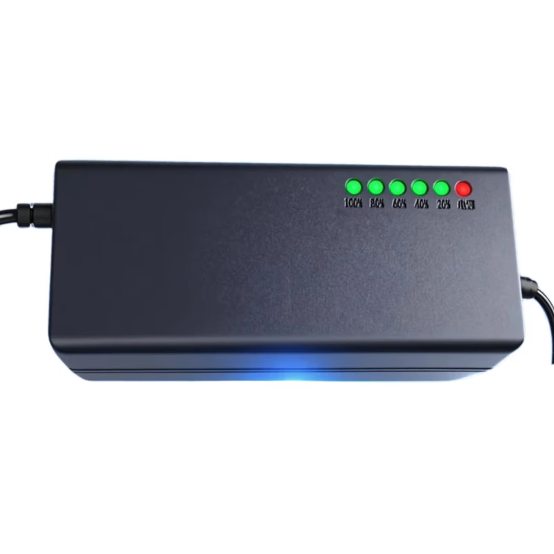 JD Logistics Electric vehicle lead-acid battery charger 72V60V48V pulse repair full self-stop T-shaped prefix electric vehicle accessories battery charger 72V32AH lead-acid T-shaped prefix