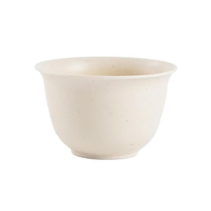 Nuoxian Disposable Tea Cup Kung Fu Tea Cup Thickened and Hardened High Temperature Resistant Small Cup Travel Tea Drinking Portable Tea Set 50 Pieces Rice Husk Kung Fu Thickened Style 1 Bag