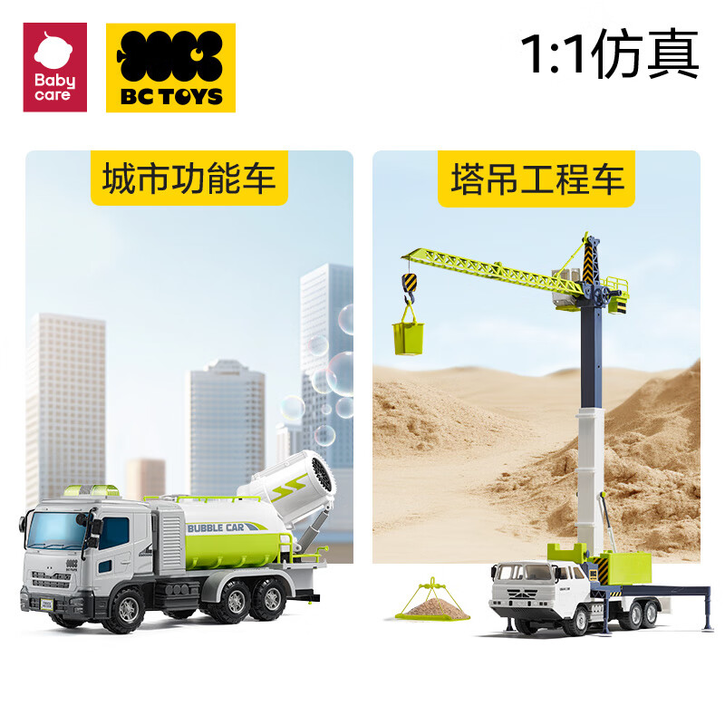 Babycare&bct large bubble car blowing bubbles for boys and girls children's educational car toys birthday gift