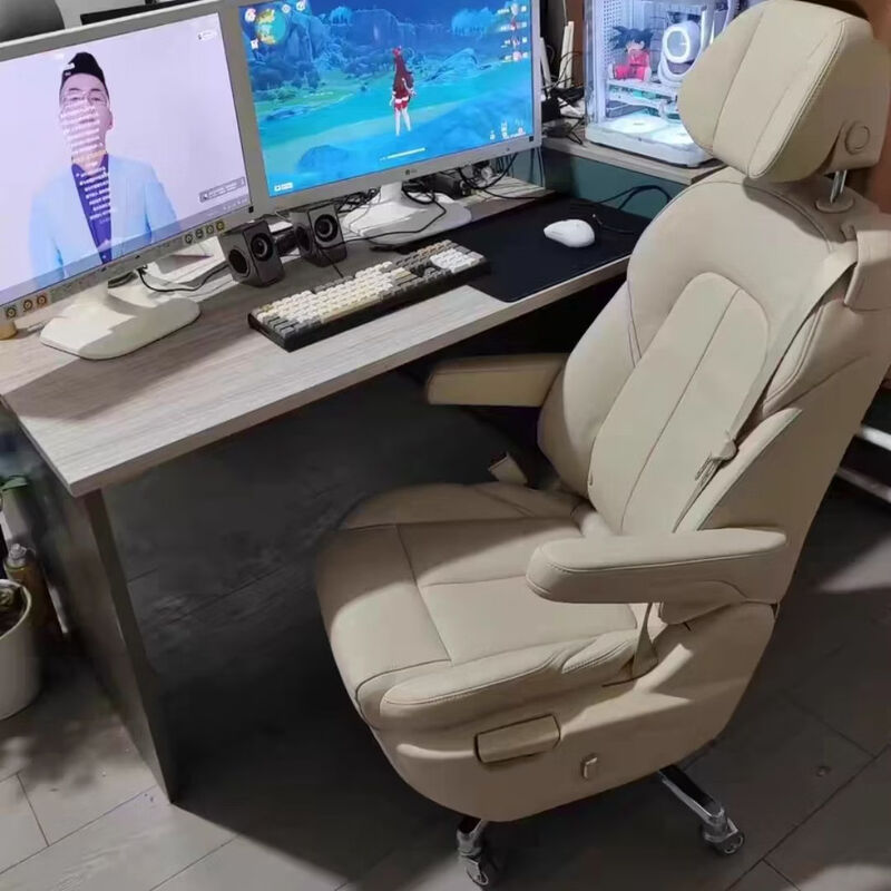 Linoni GL8 car middle row seat new internet celebrity 652/653 modified office student comfortable e-sports computer chair purple