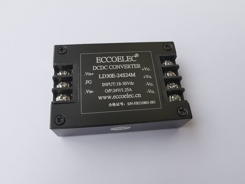30W DCDC isolated regulated power supply module small size 12V/24V/48V110V to 5V/12V/24V/28 24V (18-36) 12V