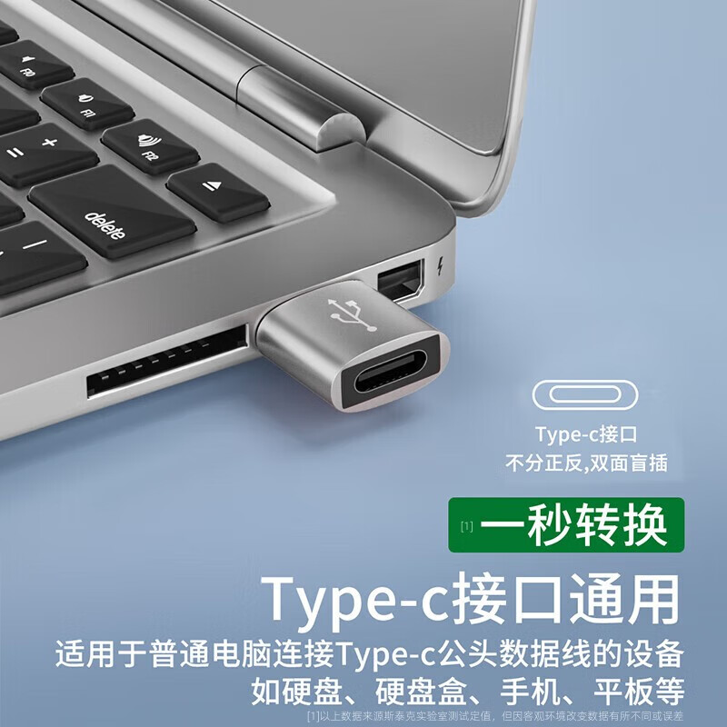 Stike 2-pack suitable for Apple 15 data cable adapter USB to type C device iphone14/13pro mobile phone car adapter Type-C female to USB male