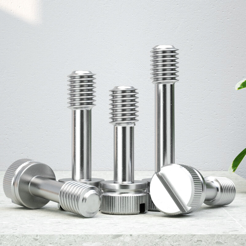 Baodefeng 304 stainless steel loose screws and bolts GB839 slotted hand-tight anti-loosening screws M2.5x6 10 pieces