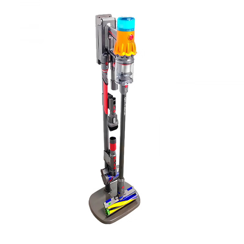 Suitable for Dyson vacuum cleaner storage shelf V7V8V10V11V15G5V12Slim punch-free bracket original V10/Slim 2 chuck + power clamp 127x35cm 4 layers