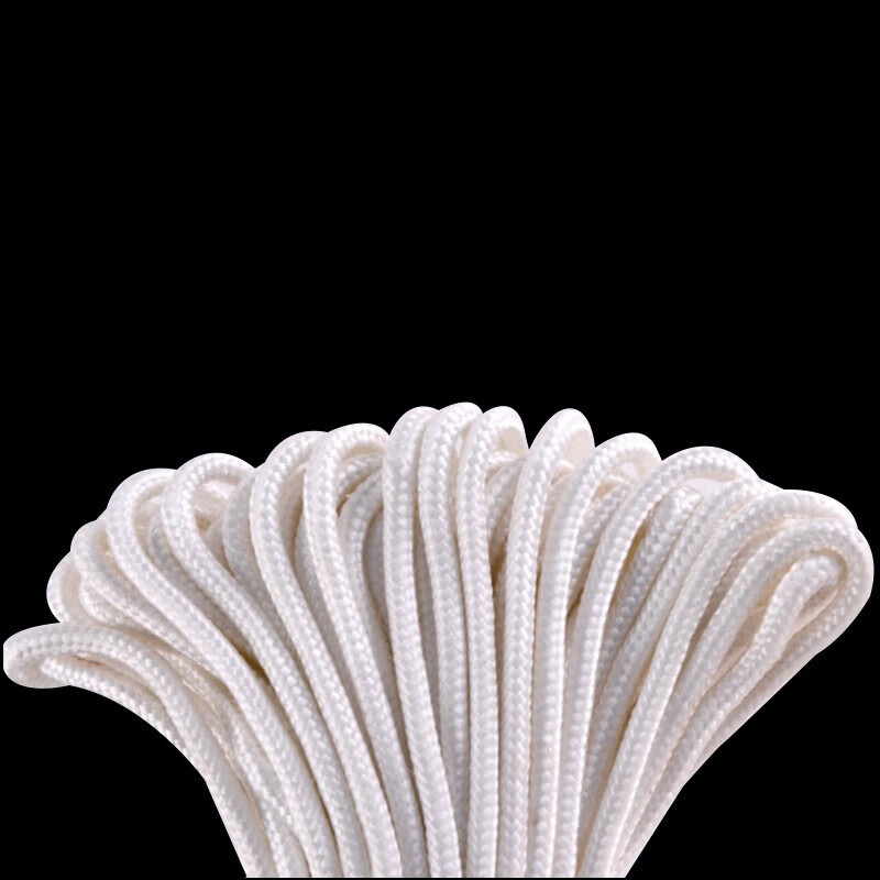 Hasdick Beijing warehouse delivery nylon rope safety rope white braided rope truck binding rope salvage rope core-spun rope 10mm 100 meters / piece HKL-500