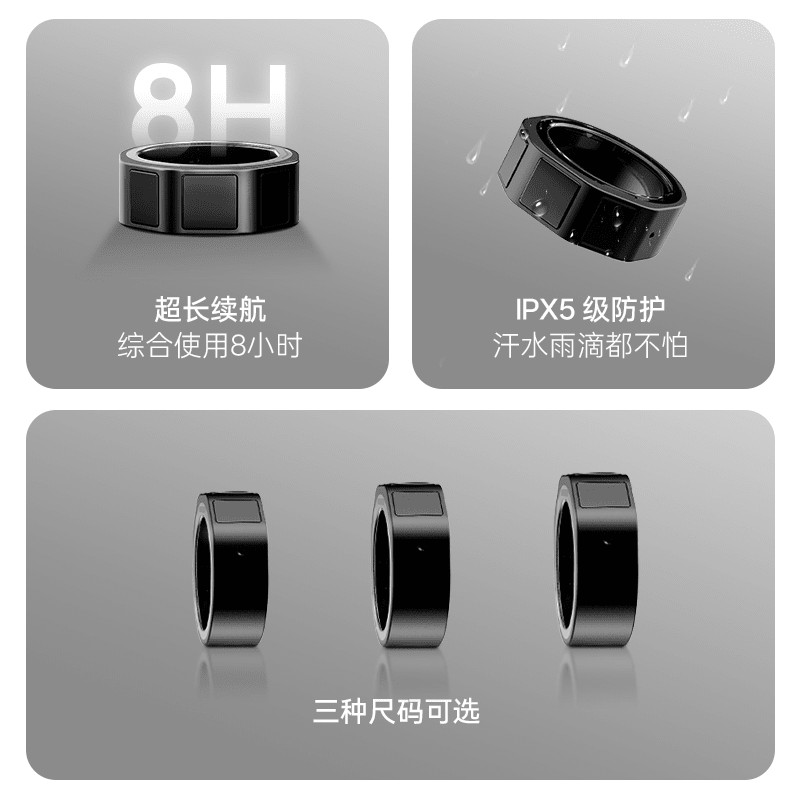 INMO Yingmu INMO Ring4 smart ring INMO GO3 exclusive smart ring INMO Ring4 smart ring-small size