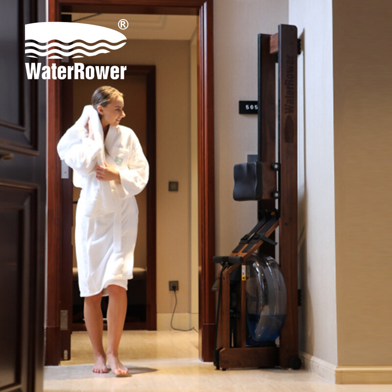 WaterRower Walnut Water Resistance Rowing Machine Smart Set