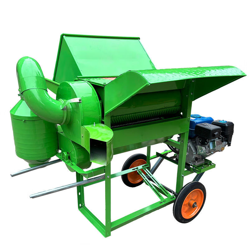 Huili's household thresher, rapeseed and soybean, large-diameter, fully fed, sorghum, rice, soybean and wheat, multi-functional small 60 enhanced thresher stand-alone (requires self-equipped power)