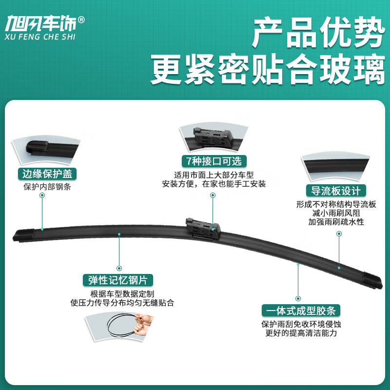 Xufeng Motor Decoration (XUFENG) Trumpchi Shadow Leopard Wiper Blade 21-25 Legend J16 Special J15 Boneless J11 Wiper Strip Original Factory