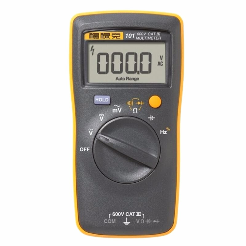 FLUKE multimeter handheld high-precision fully automatic digital multimeter resistance and capacitance multimeter FLUKE 101 referred to as F101