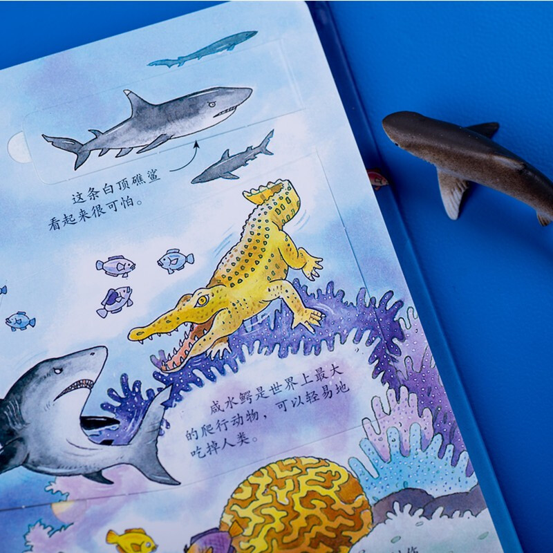 Usborne looks inside and reveals the secrets of the ocean (new version)