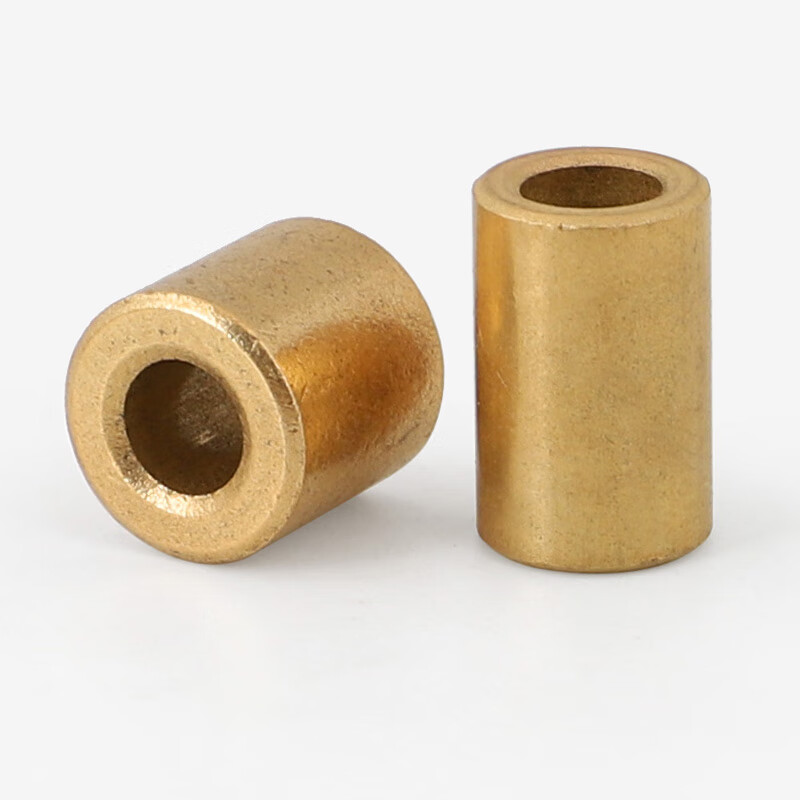Weiwang powder metallurgy copper sleeve oil-impregnated self-lubricating bearing bushing guide sleeve pure copper sleeve wear-resistant sleeve inner diameter bushing 3*6*6 (20 pieces)