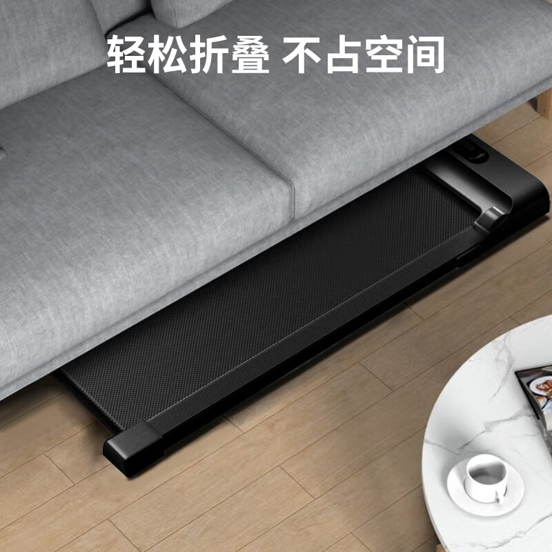 YICHIJIAN Home Treadmill Home Electric Smart Foldable Small Mini Walking Machine Indoor Sports Fitness Equipment Starry Sky Gray Luxury Model