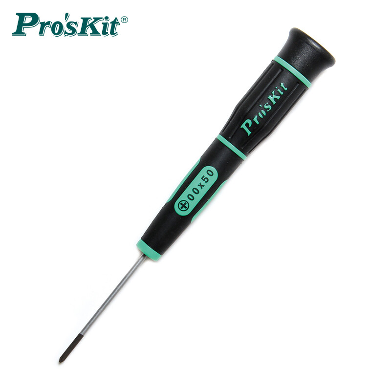 Pro skit SD-081-P2 green and black cross precision screwdriver -#00*50mm