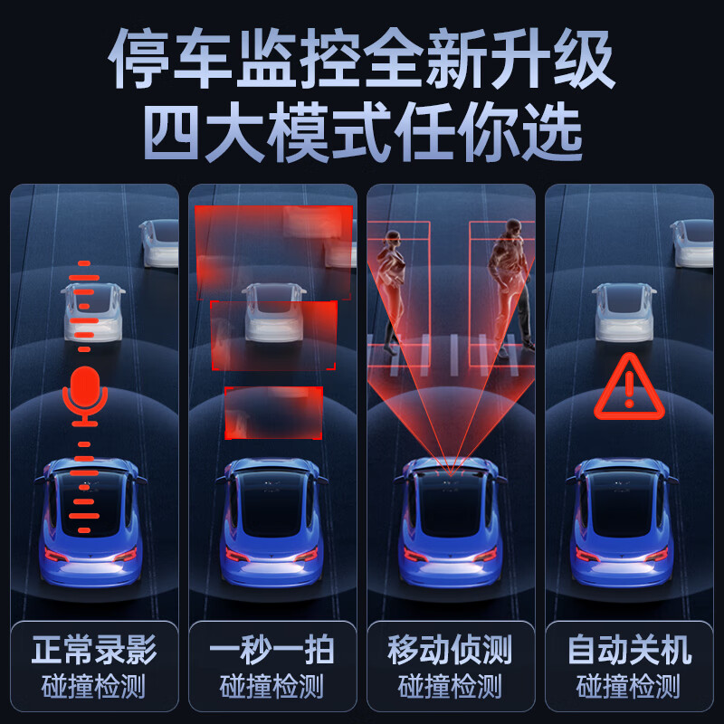 LNDU Lingdu V780 driving recorder, ultra-clear 5K, built-in 128G storage