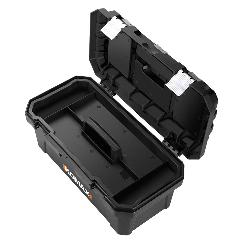 Komax Tool Box Empty Box Home Car Repair Portable Storage Box Parts Box Portable Large Hardware Tool Storage Box Large Black King Kong Tool Box