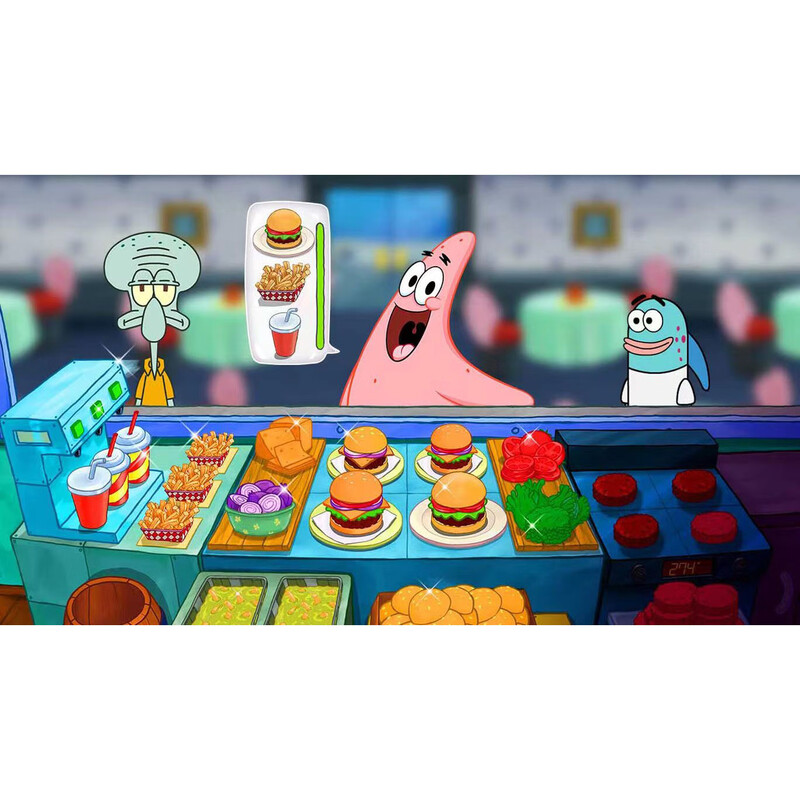SpongeBob SquarePants: The Krusty Krab Switch Game Download Version Buy Three Get One Free Switch Game Digital Version Deluxe Edition