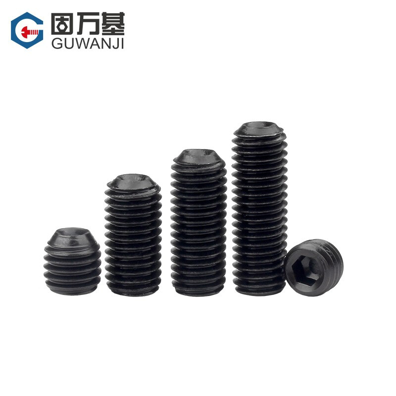 Guwanji (GUWANJI) recessed hexagonal socket screws 12.9 grade set screws machine meter screws without head screws screw fasteners M5*8 100 pieces