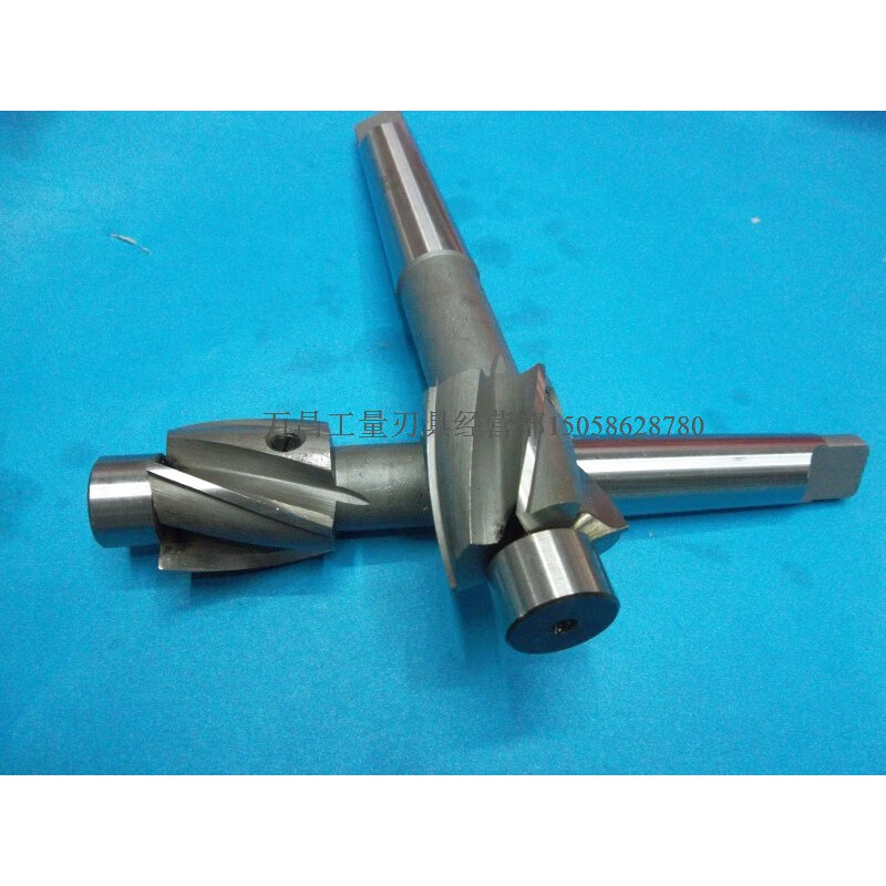 Flat bottom countersink/countersink drill/countersunk head milling cutter with replaceable guide post, taper shank 15 16 18 20 22 24 26 2 18X9