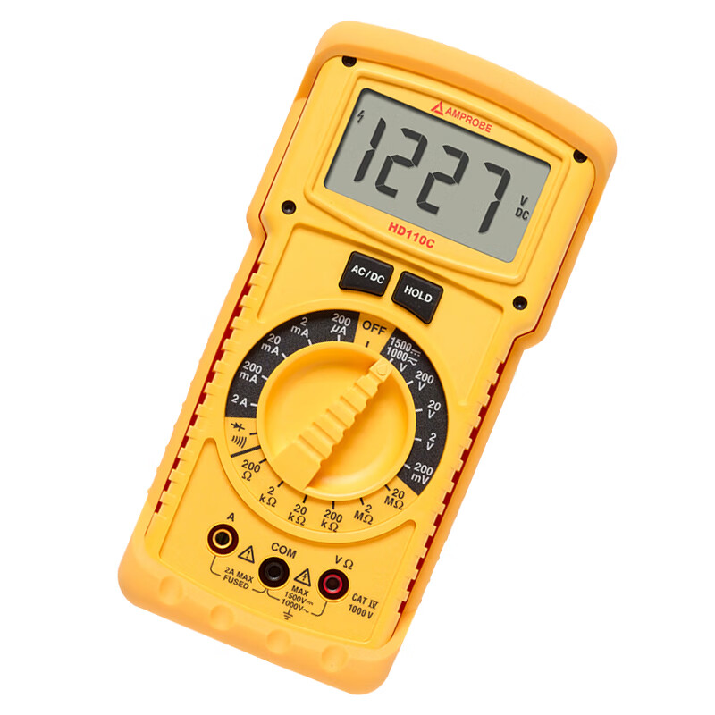 FLUKE Amprobe ruggedized multimeter HD110C waterproof and dust-proof high-voltage multimeter