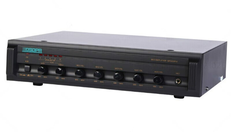 DSPPA MP200P/MP300P/MP600P/MP1000P with front integrated constant voltage power amplifier MP1000PIII (350W)