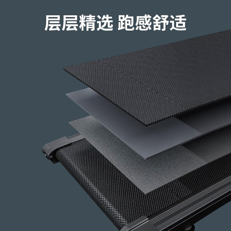 YICHIJIAN Home Treadmill Home Electric Smart Foldable Small Mini Walking Machine Indoor Sports Fitness Equipment Starry Sky Gray Luxury Model