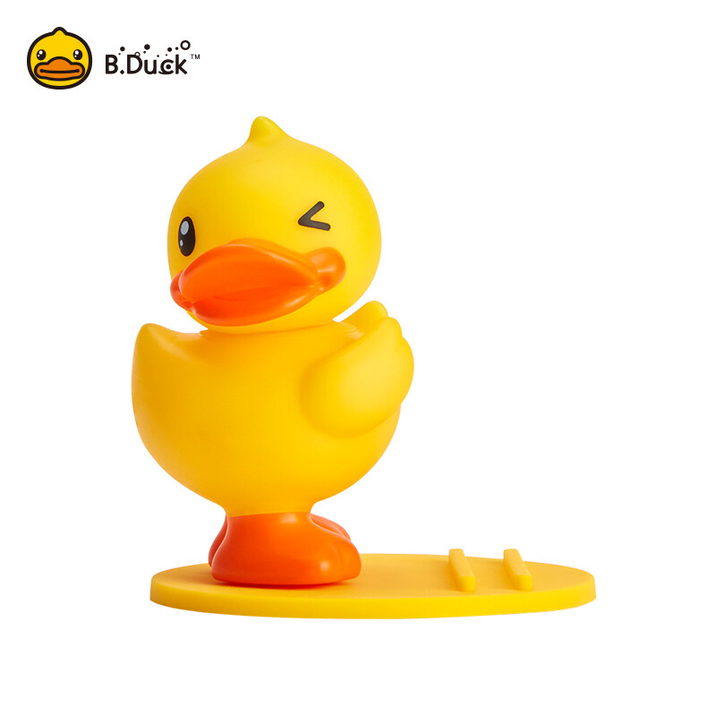 B.Duck little yellow duck lazy DongDuck creative mobile phone holder peripheral doll desktop ipad holder B.Duck