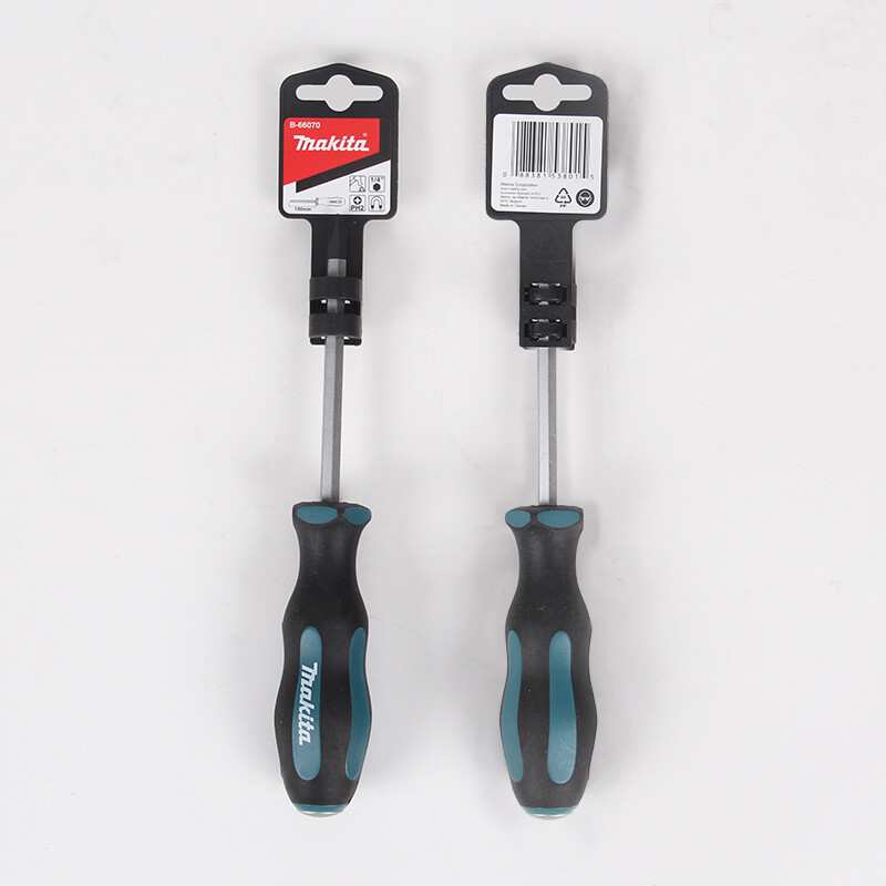 Makita MAKITA screwdriver original manual screwdriver cross/slot/rice screwdriver with magnetic cross screwdriver